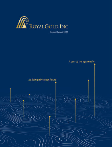 Thumbnail Royal Gold
 Annual Report 2025