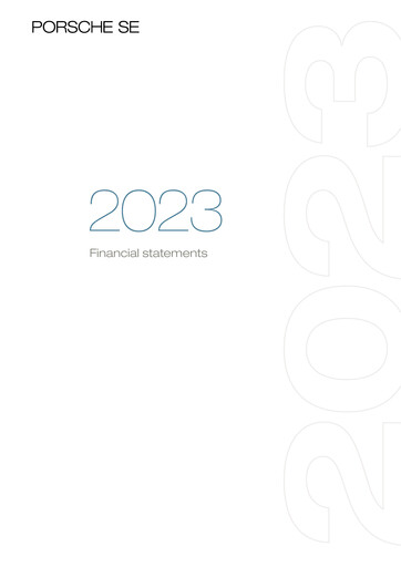 Miniature Porsche SE Bilan financier 2023