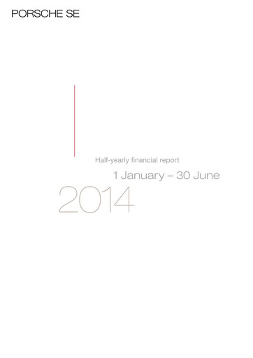 Thumbnail Porsche SE Half-year Report 2014-h1