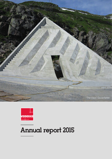 Thumbnail Veidekke Annual Report 2015