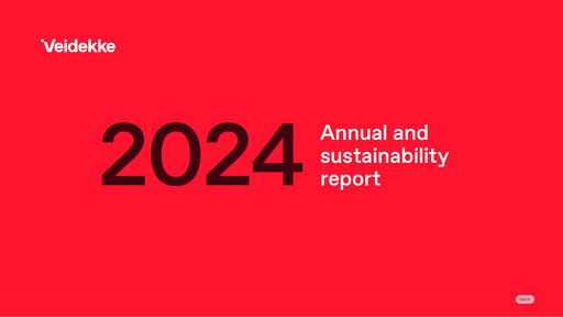 Thumbnail Veidekke Annual Report 2024