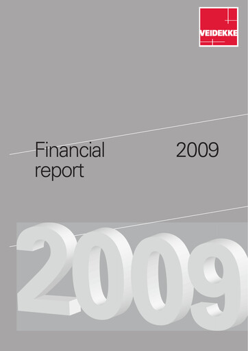 Thumbnail Veidekke Financial Report 2009