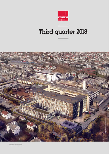 Thumbnail Veidekke Quarterly Report 2018-q3