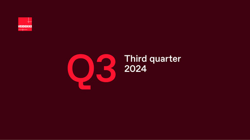 Thumbnail Veidekke Quarterly Report 2024-q3