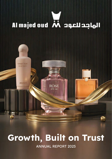 Miniature Al Majed for Oud Company Rapport annuel 2025