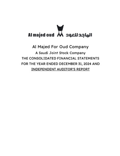 Miniature Al Majed for Oud Company Bilan financier 2024