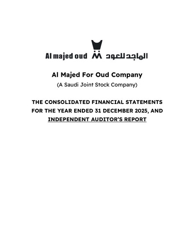 Vorschaubild Al Majed for Oud Company Finanzmitteilung 2025