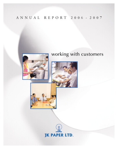 Vorschaubild JK Paper Jahresbericht 2006-2007