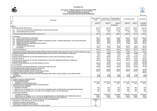 Miniature JK Paper Rapport trimestriel 2014-q2