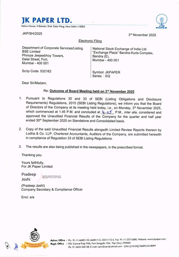 Thumbnail JK Paper Quarterly Report 2025-q2