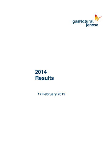 Thumbnail Naturgy Financial Report 2014