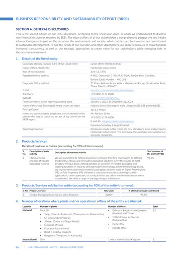 Thumbnail Huhtamaki India
 ESG Report 2023