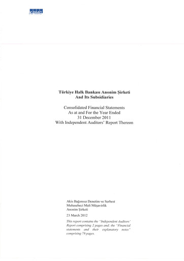 Thumbnail Halkbank Financial Statement 2011