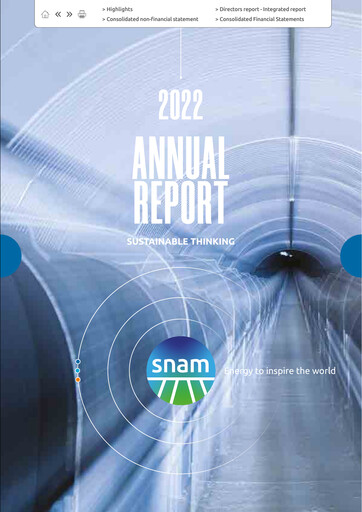 Thumbnail Snam Annual Report 2022