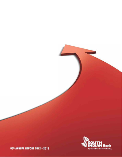 Thumbnail South Indian Bank
 Annual Report 2012-2013