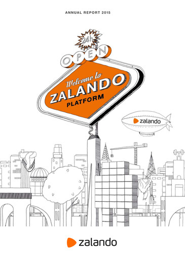 Thumbnail Zalando Annual Report 2015