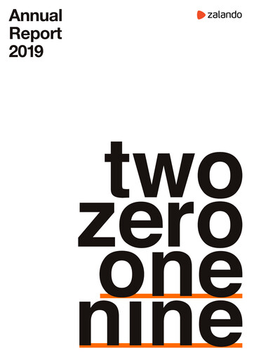 Thumbnail Zalando Annual Report 2019