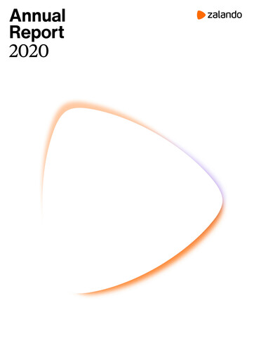 Thumbnail Zalando Annual Report 2020