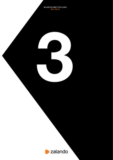 Thumbnail Zalando Quarterly Report 2018-q3