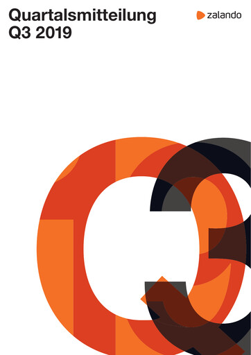 Thumbnail Zalando Quarterly Report 2019-q3