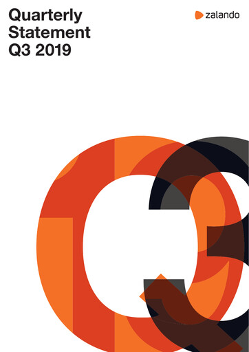 Thumbnail Zalando Quarterly Report 2019-q3