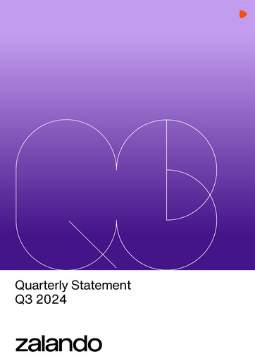 Thumbnail Zalando Quarterly Report 2024-q3