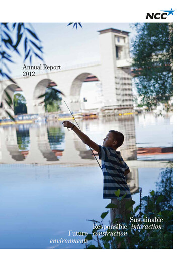 Thumbnail NCC Annual Report 2012
