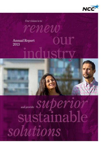 Thumbnail NCC Annual Report 2013