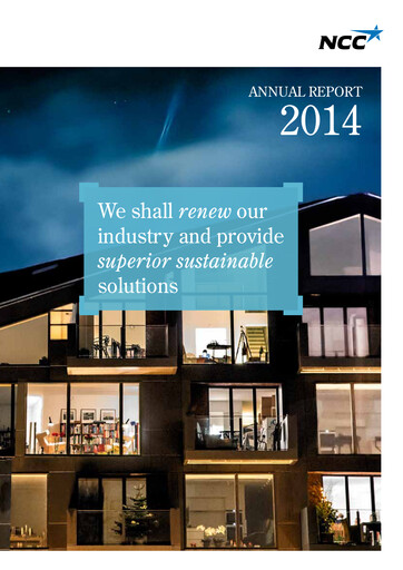 Thumbnail NCC Annual Report 2014