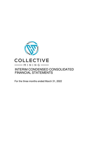 Thumbnail Collective Mining Financial Statement 2022-q1