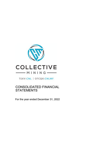 Thumbnail Collective Mining Financial Statement 2022