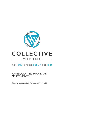 Thumbnail Collective Mining Financial Statement 2023