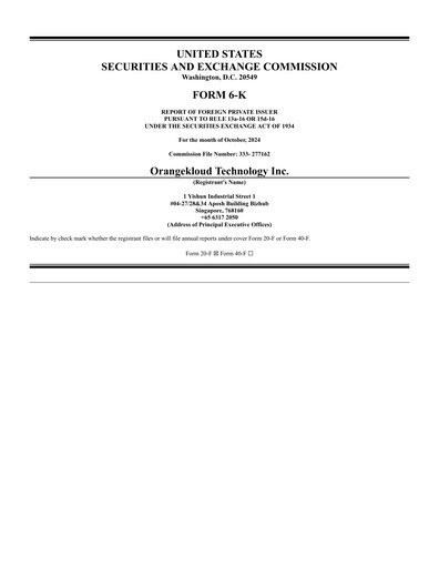 Thumbnail Orangekloud Technology Half-year Report 2024-h1