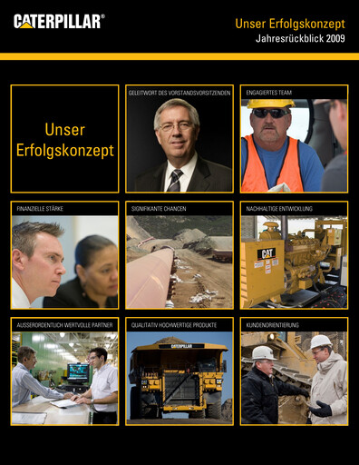 Thumbnail Caterpillar Annual Report 2009