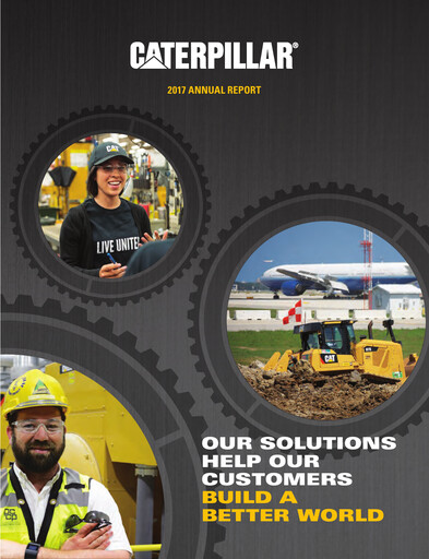 Vorschaubild Caterpillar Jahresbericht 2017