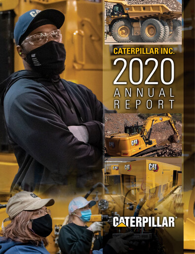 Vorschaubild Caterpillar Jahresbericht 2020