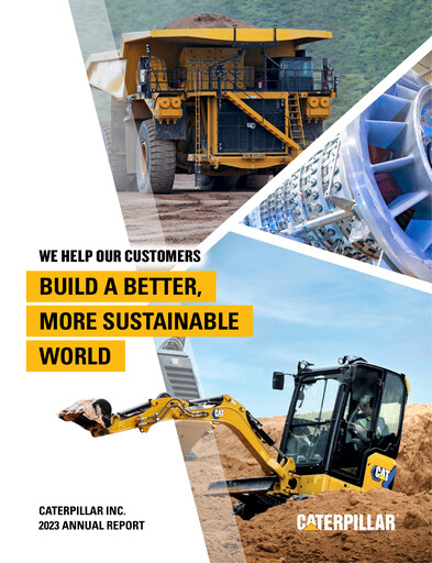 Vorschaubild Caterpillar Jahresbericht 2023