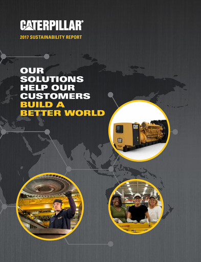 Vorschaubild Caterpillar Nachhaltigkeitsbericht 2017