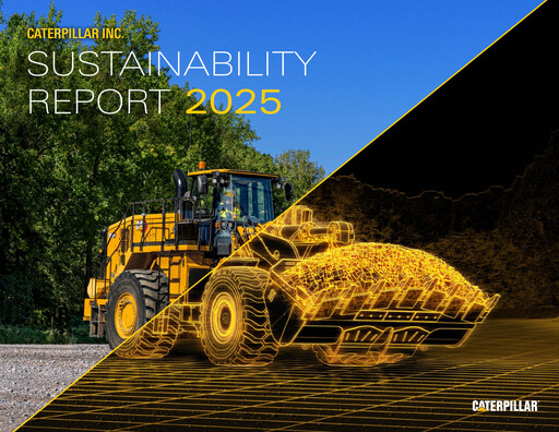 Vorschaubild Caterpillar Nachhaltigkeitsbericht 2025