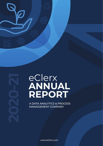 Thumbnail eClerx Services Annual Report 2020-2021