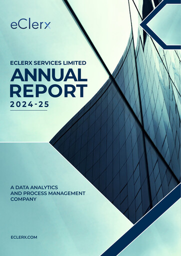 Thumbnail eClerx Services Annual Report 2024-2025