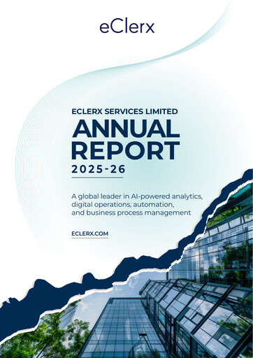 Thumbnail eClerx Services Annual Report 2025-2026