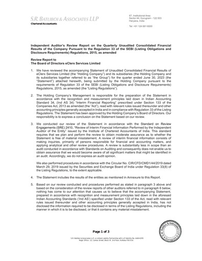 Thumbnail eClerx Services Quarterly Report 2023-q1