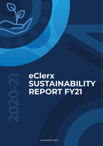 Thumbnail eClerx Services Sustainability Report 2020-2021
