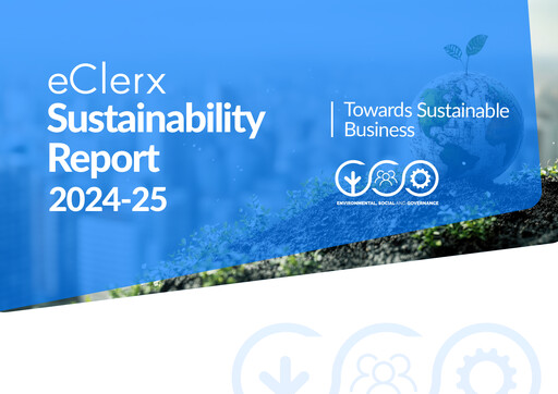 Thumbnail eClerx Services Sustainability Report 2024-2025