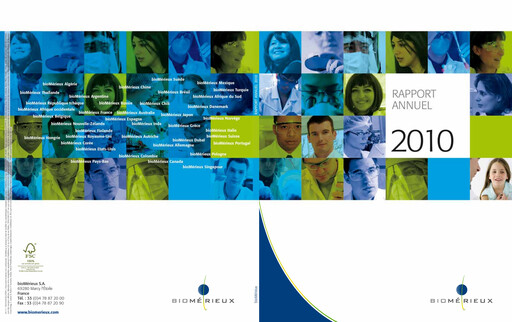 Thumbnail bioMérieux Annual Report 2010