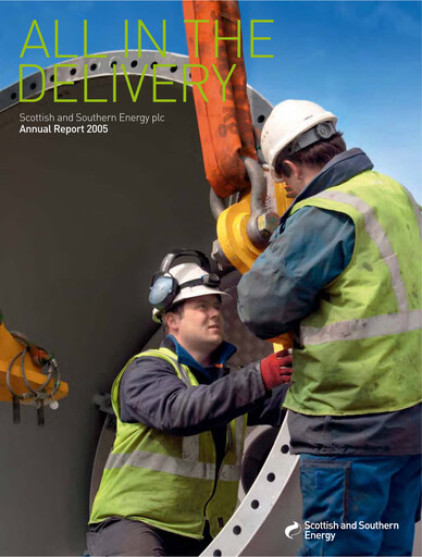 Thumbnail SSE Annual Report 2005