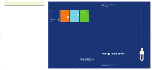 Thumbnail SSE Annual Report 2007