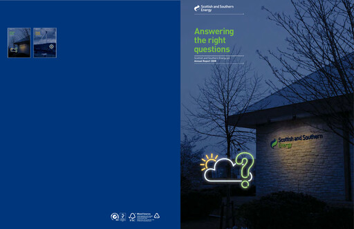 Thumbnail SSE Annual Report 2008