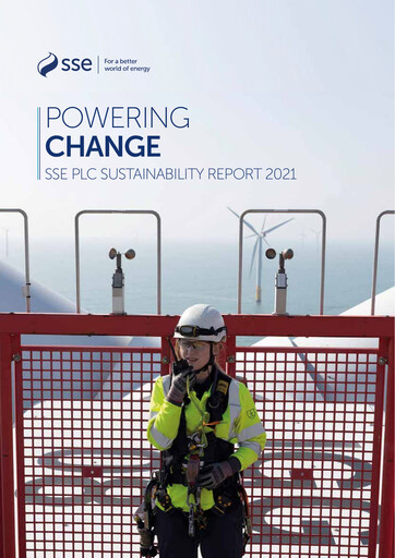 Thumbnail SSE Sustainability Report 2021